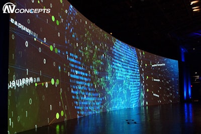 SuperComputing event production including show design, creative content, audio-visual solutions and staging