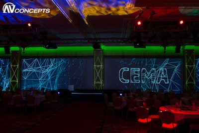 Corporate Event Marketing Association summit included production, design, content, audio-visual and staging