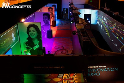 Nielsen mobile tour included interactive technologies, creative content, staging and project management by AV Concepts