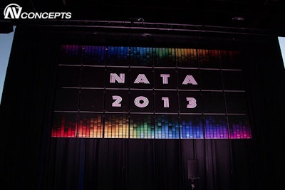 National Athletic Trainers Association event production, creative content, audio-visual solutions and staging