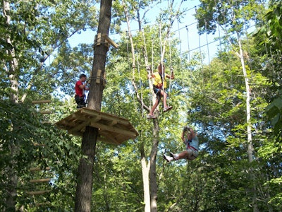 Adults & Kids Climb & Zip At The Adventure Park