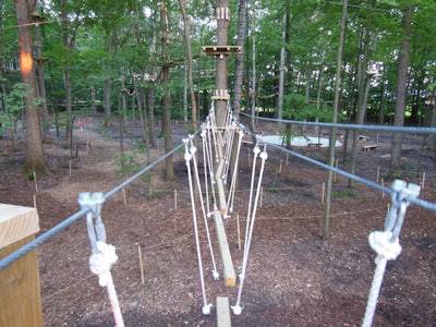 A climber's view of one Adventure Park trail