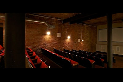 Our Screening Room can hold 70 for presentations, meetings and screenings
