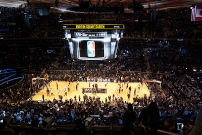 New York played host to the All-Star Game this year, held Sunday at Madison Square Garden. New York City has hosted five All-Star Games, tying Los Angeles for most ever. The festivities move to Toronto next year.