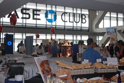 Food show in Chase Club.
