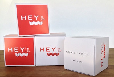 Custom branded gift boxes