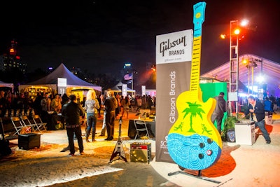 Gibson Guitar at South Beach Wine & Food Festival