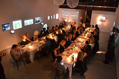 Slideluck annual fundraiser and dinner at Lightbox