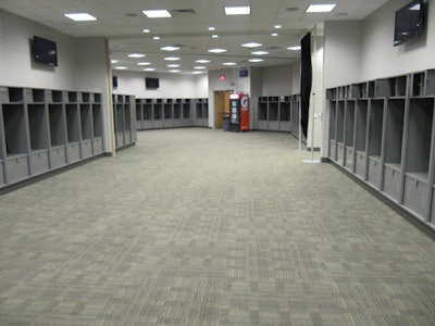 Visitor's Locker Room for meeting space