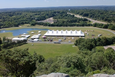 120' x 380' Victorian Tent.