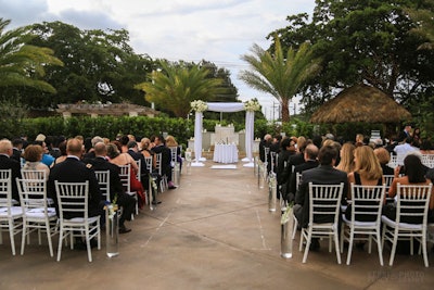 Lavan is the expert with outdoor weddings