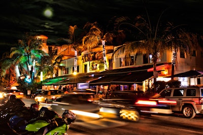 Mango's Tropical Cafe is located in the heart of Ocean Drive in South Beach.