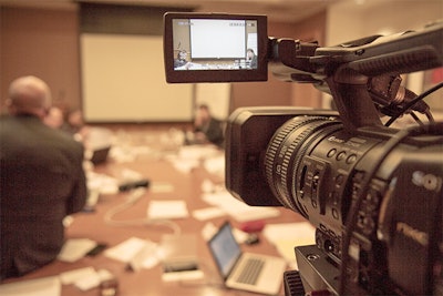 Training class video recording