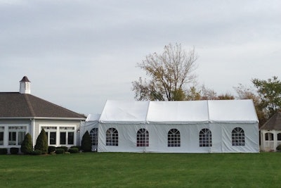 30' x 50' Frame Tent with Window Walls