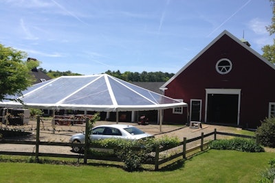 40' x 60' Clear Frame Tent