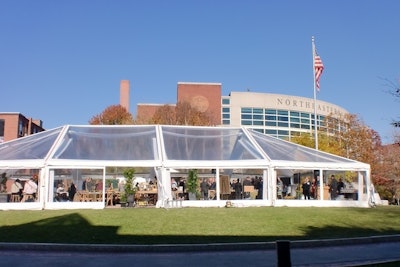 40' x 80' Clear Frame Tent