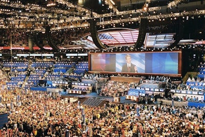 2004 Democratic Convention Video Projection