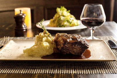 Short Ribs Bordelaise with Truffled Mashed Potatoes