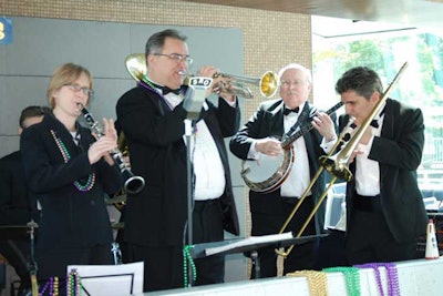 Bring a live band aboard the ships