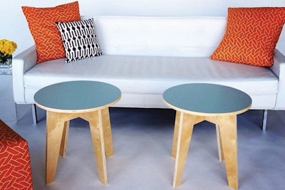 Lakeside Blue Flattered coffee tables