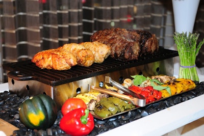 Lavan offers a gourmet fusion kosher and mediterranean cuisine