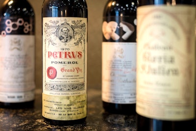 The prestigious Petrus Vintage 1970 from France