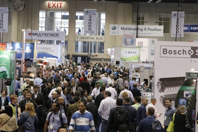 NPE: The International Plastics Showcase is the world's largest plastics trade show and conference. Organizers created wider aisles this year to make it easier for the 60,000 attendees to navigate the show and to see demonstrations from exhibitors.