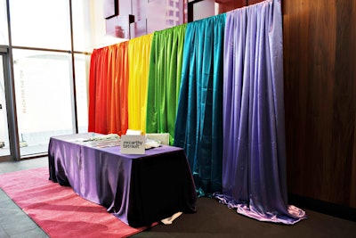 Rainbow Draping