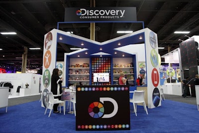 Discovery Licensing Trade Show Booth