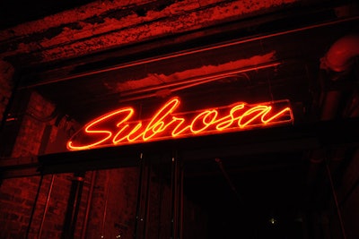 Subrosa, Room Set ups