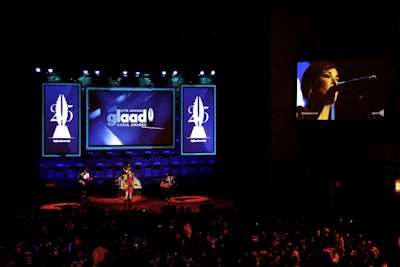 GLAAD awards 2014 @ Waldorf Astoria. Cameras, Switching , gfx management, Projection