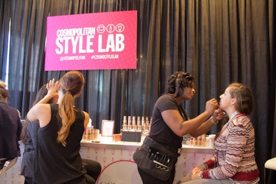 'Cosmopolitan' Style Lab’s Makeup Bar