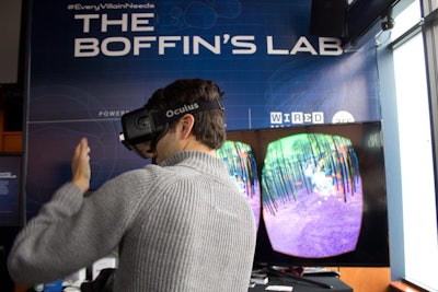 Jaguar and Wired Insider's Boffin's Lab’s Virtual Reality Experience