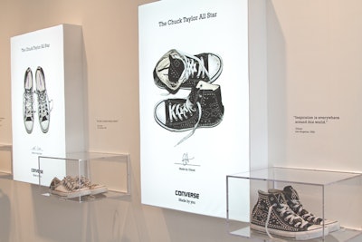 As part of its “Made by You” initiative, Converse curated hundreds of sneakers from around the globe to display at retail locations and events.