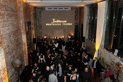 The event took place at the SoHo townhouse 214 Lafayette Street, which offered activities on several floors. About 280 guests attended the event.
