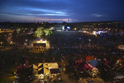 SXSW's outdoor stage last year at Butler Park.