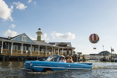 Amphicar Tours at Walt Disney World