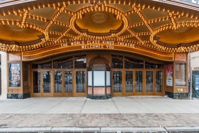 Marquee - Kings Theatre that can be personalized for your event
