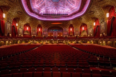 View from Stage into House