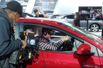 Toyota Teen Drive 365 Virtual Reality Experience – Distracted driving simulation on Oculus Rift headset