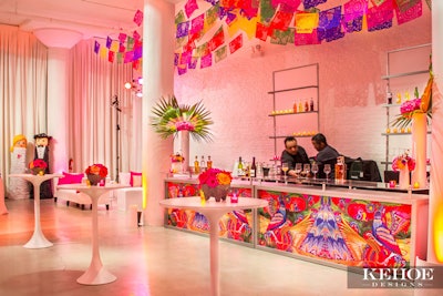 Chez provides the perfect backdrop for colorful events.
