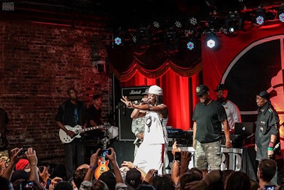 Flavor Flav or Public Enemy at Brooklyn Bowl