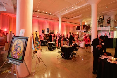 A non-profit fundraiser event at Chez