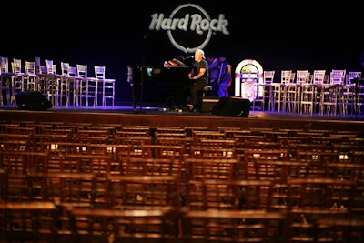 Concerts in our Live Theater can host up to 550 guests