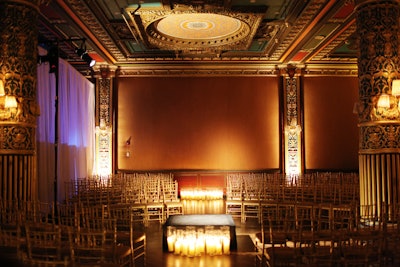 Intimate Wedding Ceremony in the Ballroom
