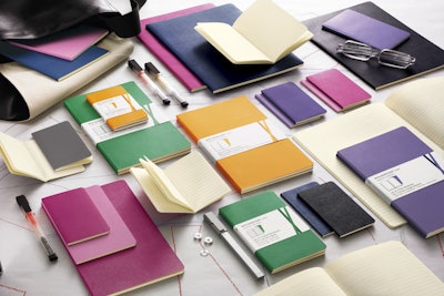 Classic Moleskine journals and notebooks, exclusively from Scarborough & Tweed