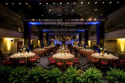 The Sphinx Club's 7,000-square-foot ballroom.