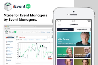 The iEvent App was made for event managers by event managers.