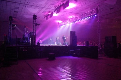 Valley Production Services provides audio and lighting services for concerts.