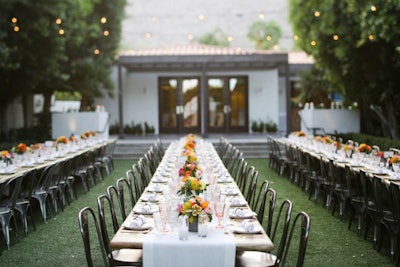 Gant Tables with Industrial Chairs